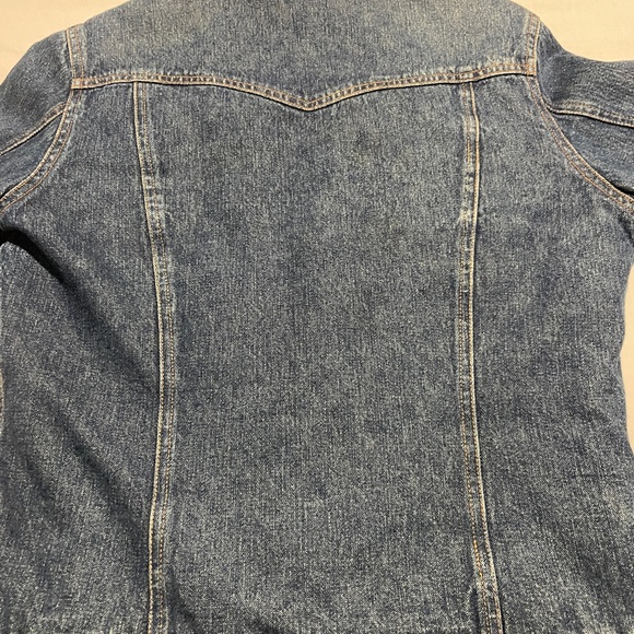 Girls ROXY JACKET! SIZE LARGE Sherpa Lined Denim Jean Jacket *FREE SHIPPING!* - Picture 9 of 11